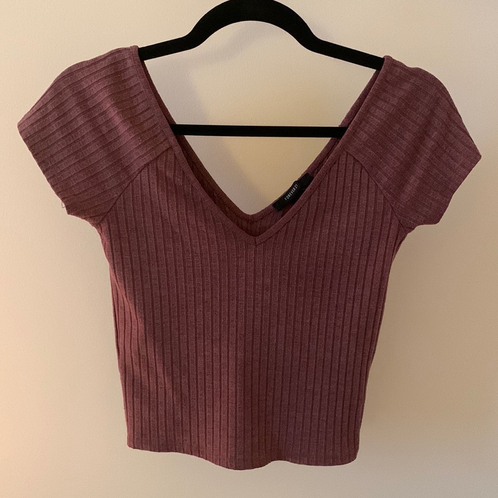 Black off the shoulder body suit- small, forever21